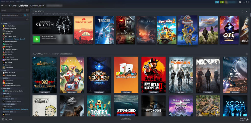 You can't play your steam library on an iPad Pro